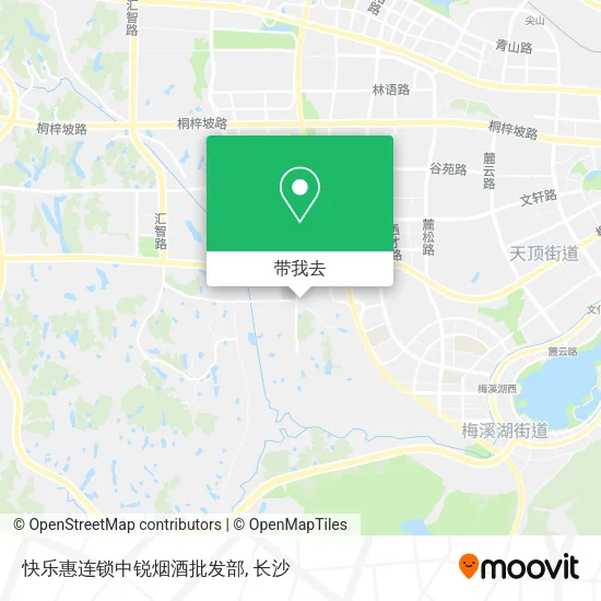 快乐惠连锁中锐烟酒批发部地图