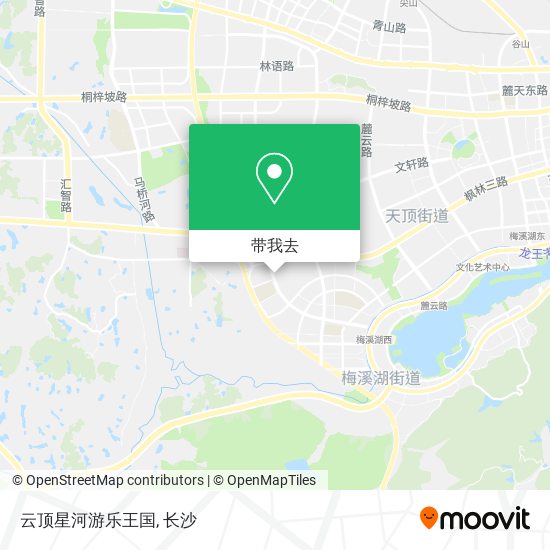 云顶星河游乐王国地图