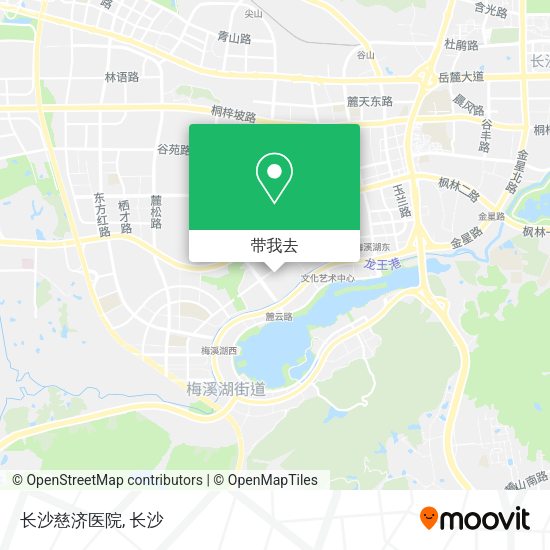 长沙慈济医院地图