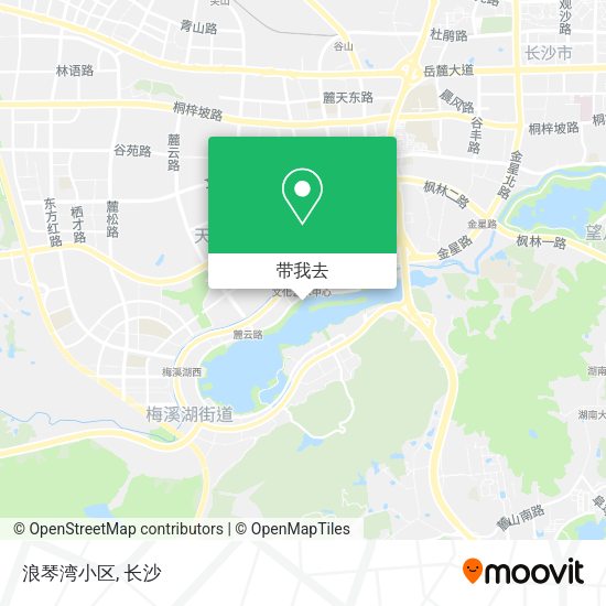 浪琴湾小区地图