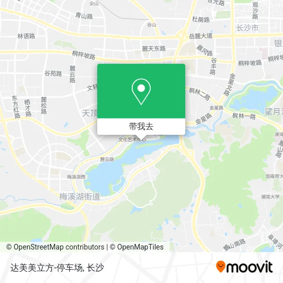 达美美立方-停车场地图
