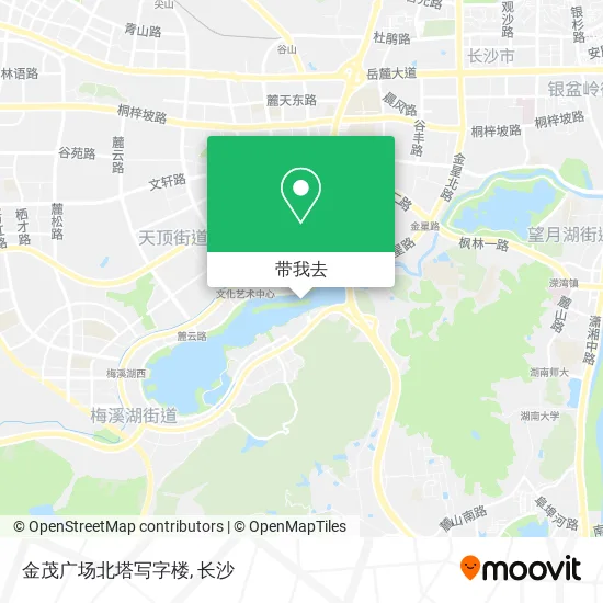 金茂广场北塔写字楼地图