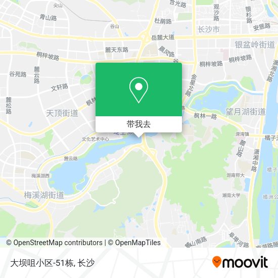大坝咀小区-51栋地图