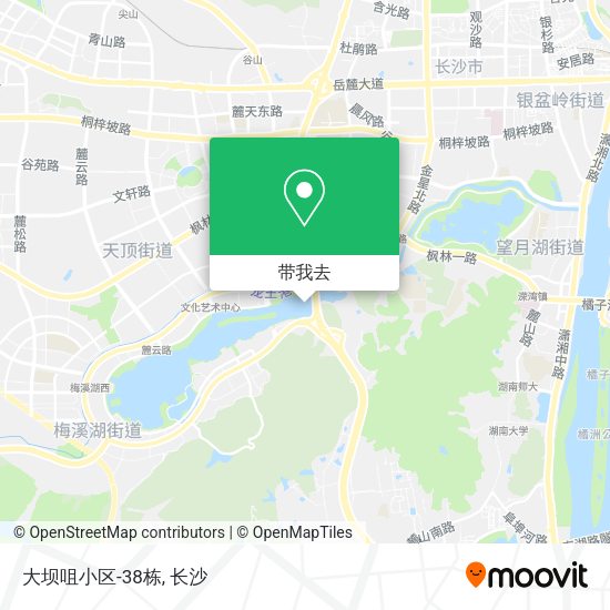 大坝咀小区-38栋地图