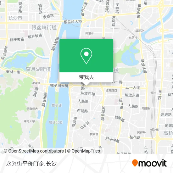 永兴街平价门诊地图