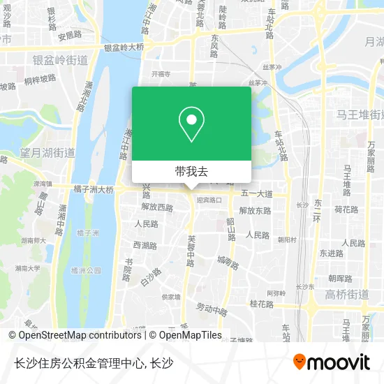 长沙住房公积金管理中心地图