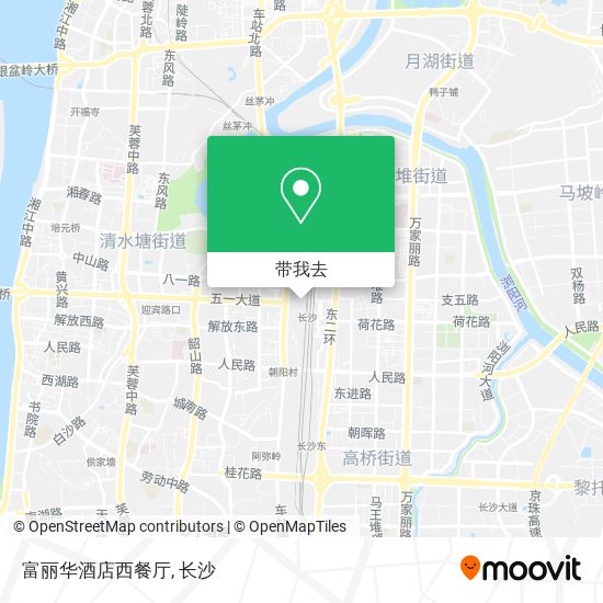 富丽华酒店西餐厅地图