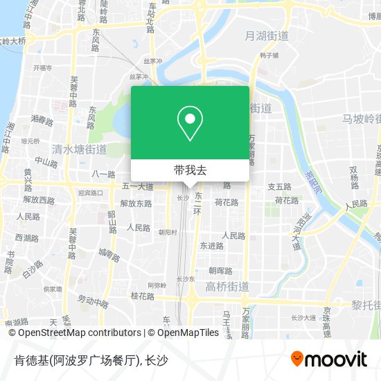 肯德基(阿波罗广场餐厅)地图