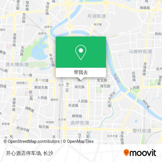 开心酒店停车场地图