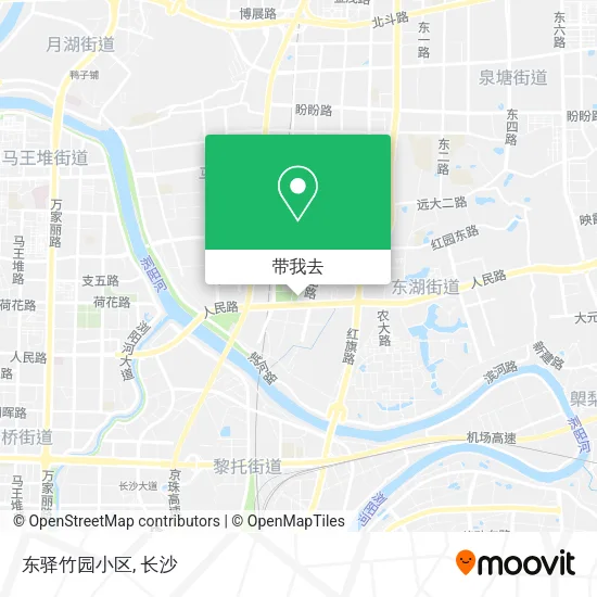 东驿竹园小区地图