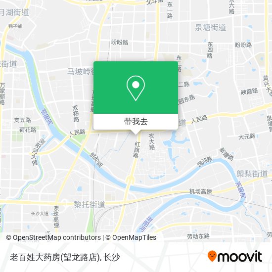 老百姓大药房(望龙路店)地图