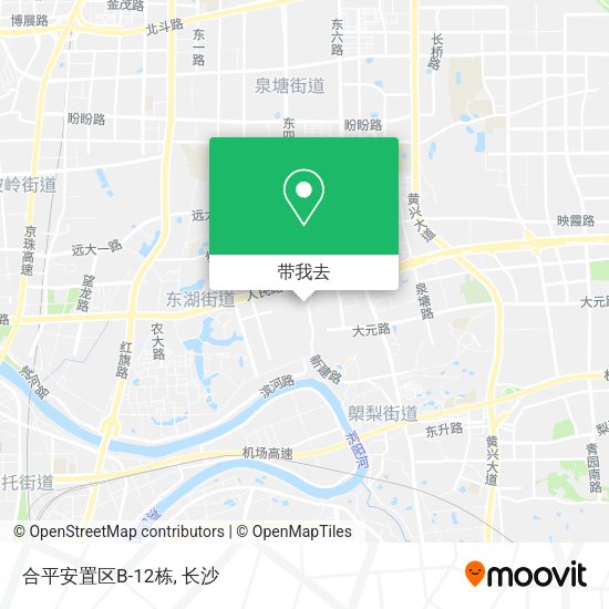 合平安置区B-12栋地图