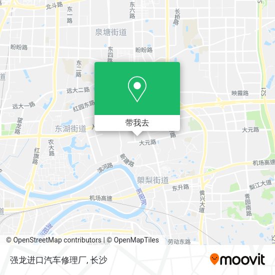 强龙进口汽车修理厂地图