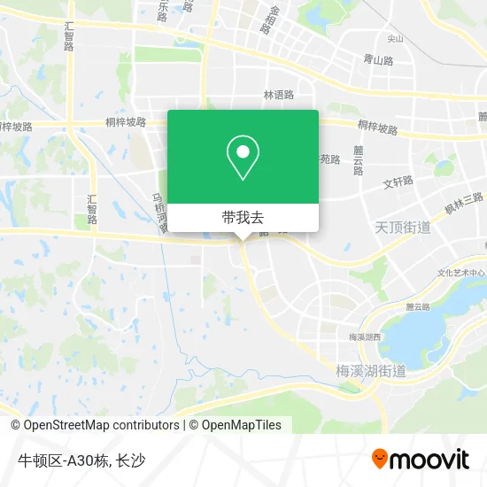 牛顿区-A30栋地图