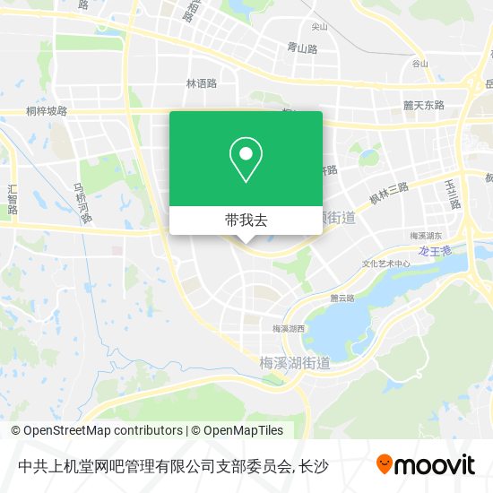 中共上机堂网吧管理有限公司支部委员会地图