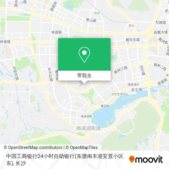 中国工商银行24小时自助银行(东塘南丰港安置小区东)地图
