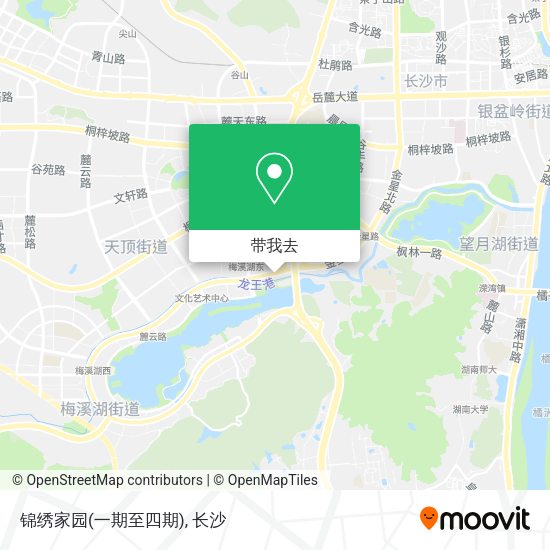 锦绣家园(一期至四期)地图