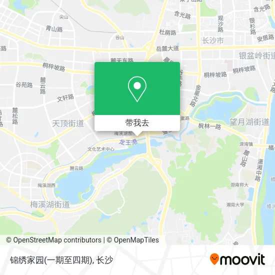 锦绣家园(一期至四期)地图