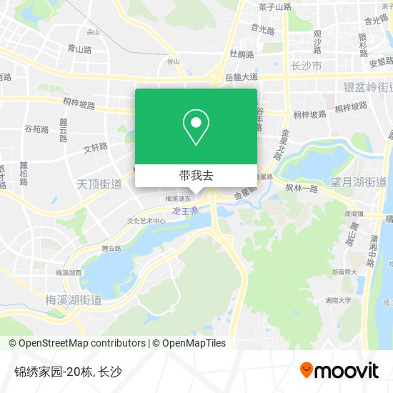 锦绣家园-20栋地图