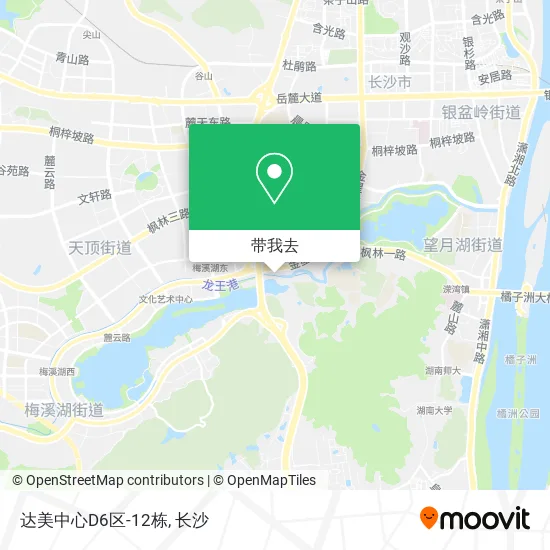 达美中心D6区-12栋地图