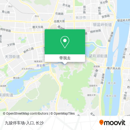 九骏停车场-入口地图