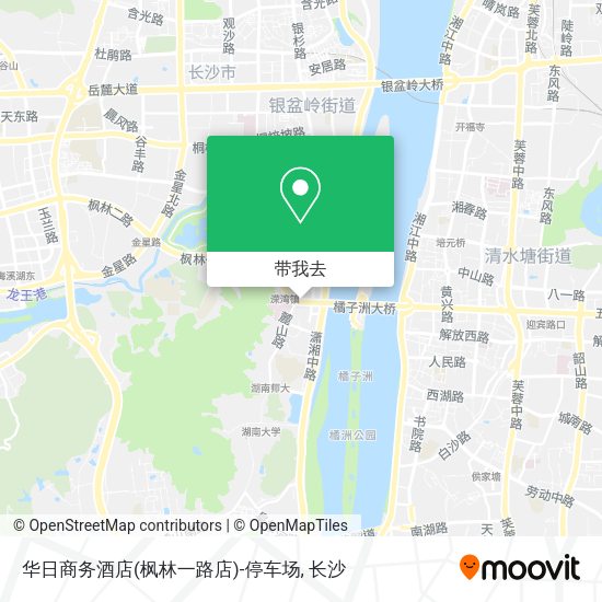 华日商务酒店(枫林一路店)-停车场地图