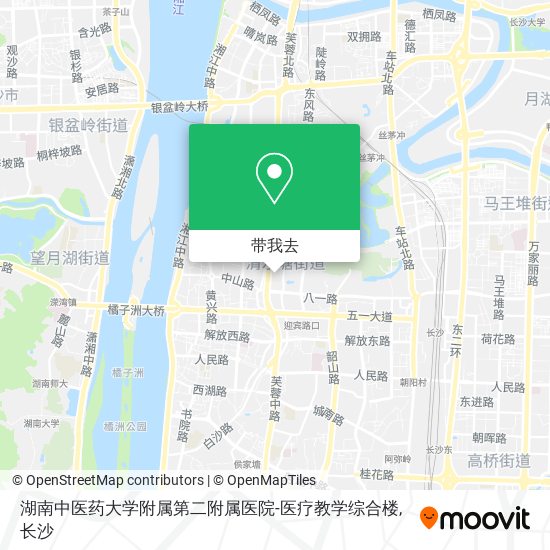 湖南中医药大学附属第二附属医院-医疗教学综合楼地图