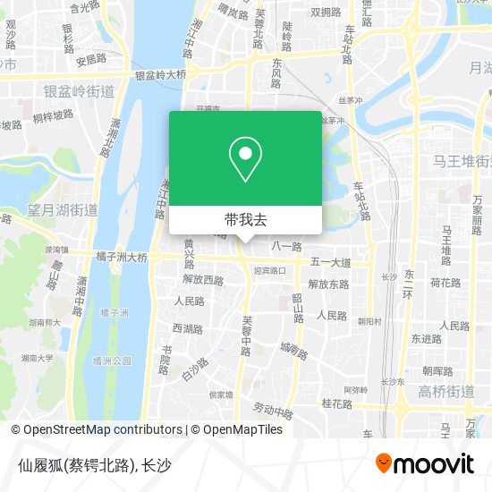 仙履狐(蔡锷北路)地图