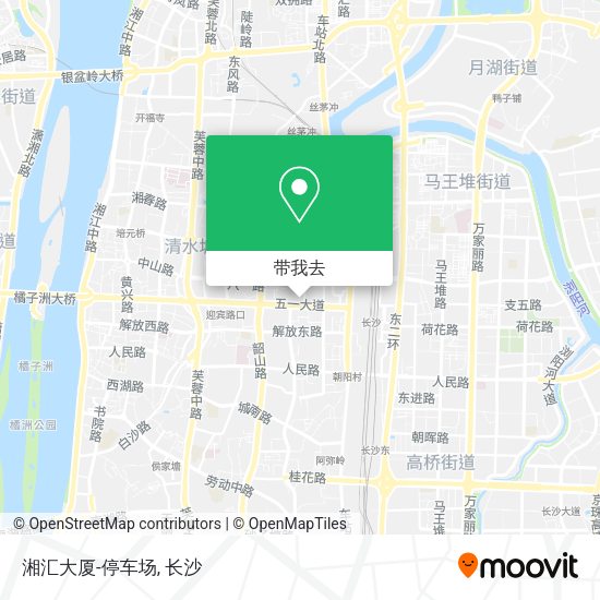 湘汇大厦-停车场地图
