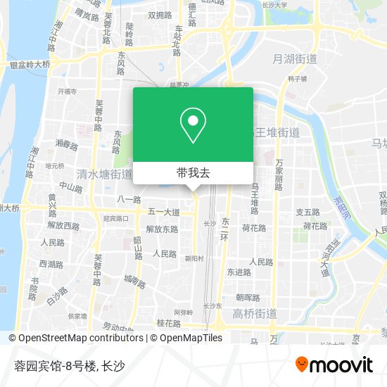蓉园宾馆-8号楼地图