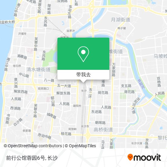 前行公馆蓉园6号地图