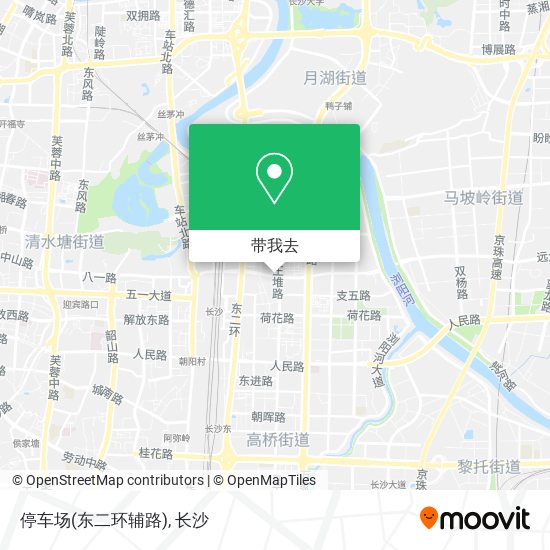 停车场(东二环辅路)地图