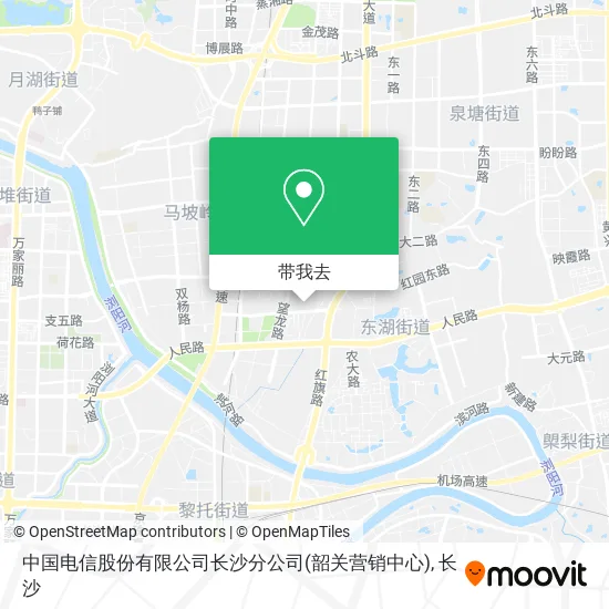 中国电信股份有限公司长沙分公司(韶关营销中心)地图