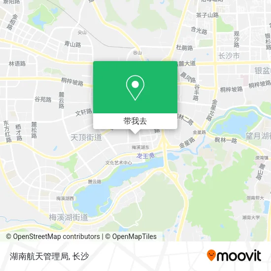 湖南航天管理局地图