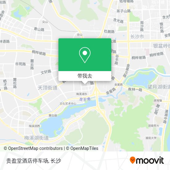 贵盈堂酒店停车场地图