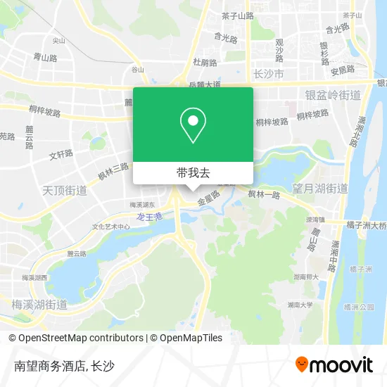 南望商务酒店地图