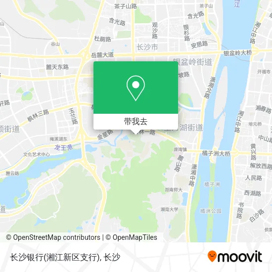 长沙银行(湘江新区支行)地图