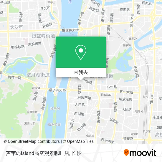 芦苇屿island高空观景咖啡店地图