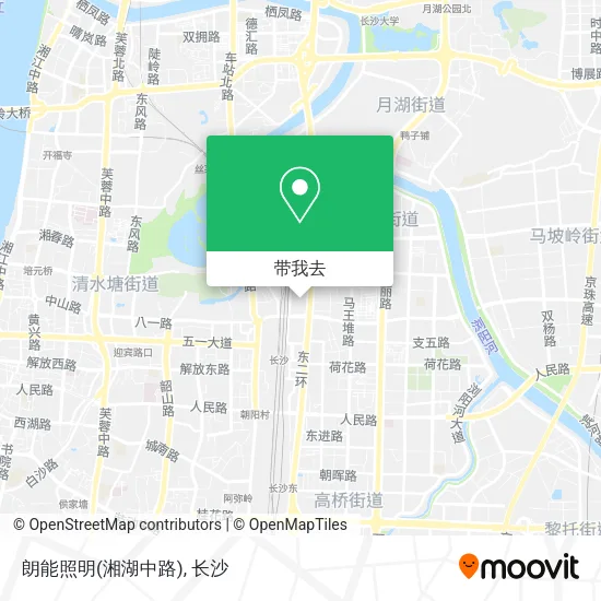 朗能照明(湘湖中路)地图