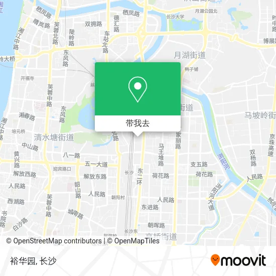 裕华园地图