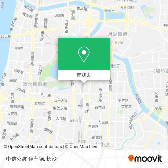 中信公寓-停车场地图