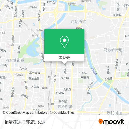 怡清源(东二环店)地图