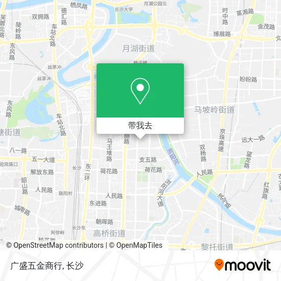 广盛五金商行地图