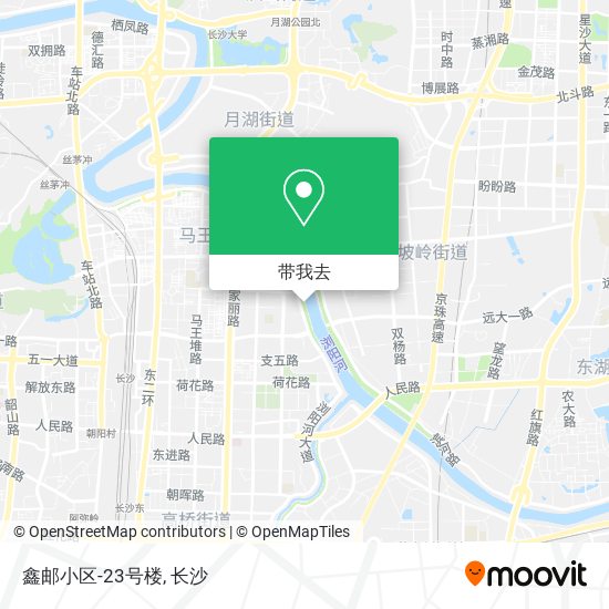 鑫邮小区-23号楼地图