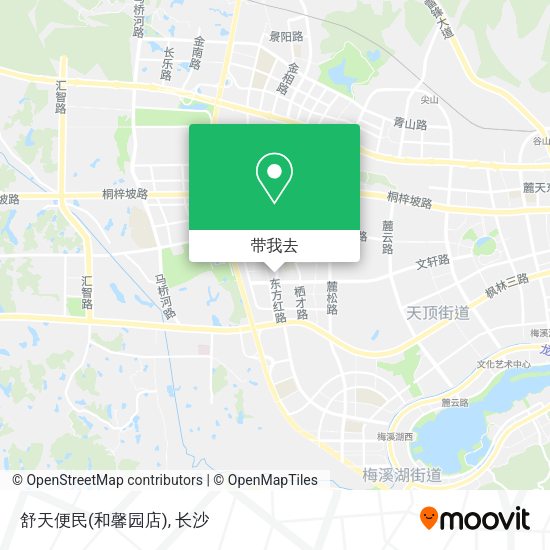 舒天便民(和馨园店)地图