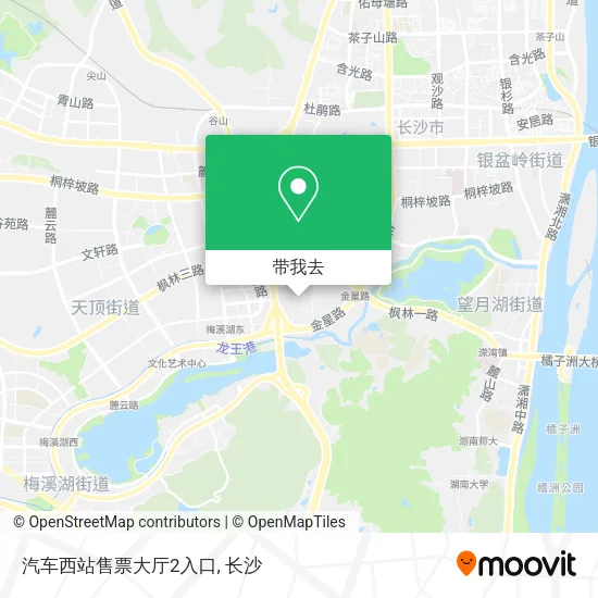 汽车西站售票大厅2入口地图