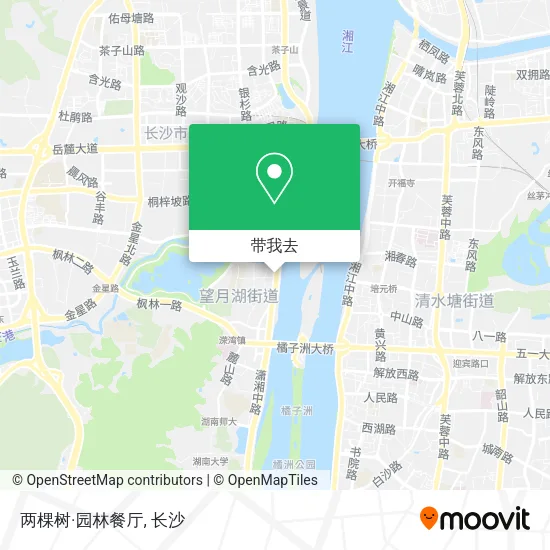 两棵树·园林餐厅地图