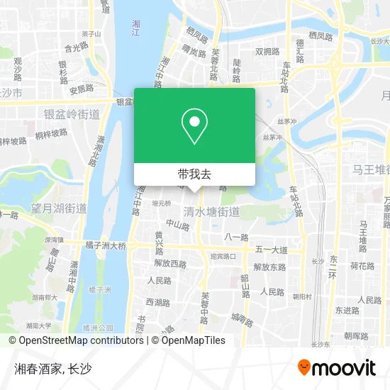 湘春酒家地图