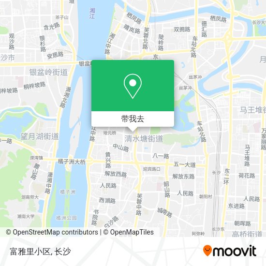富雅里小区地图
