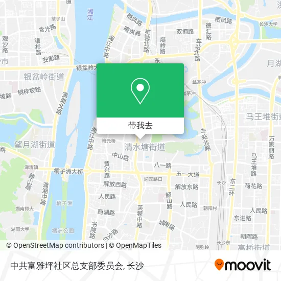 中共富雅坪社区总支部委员会地图